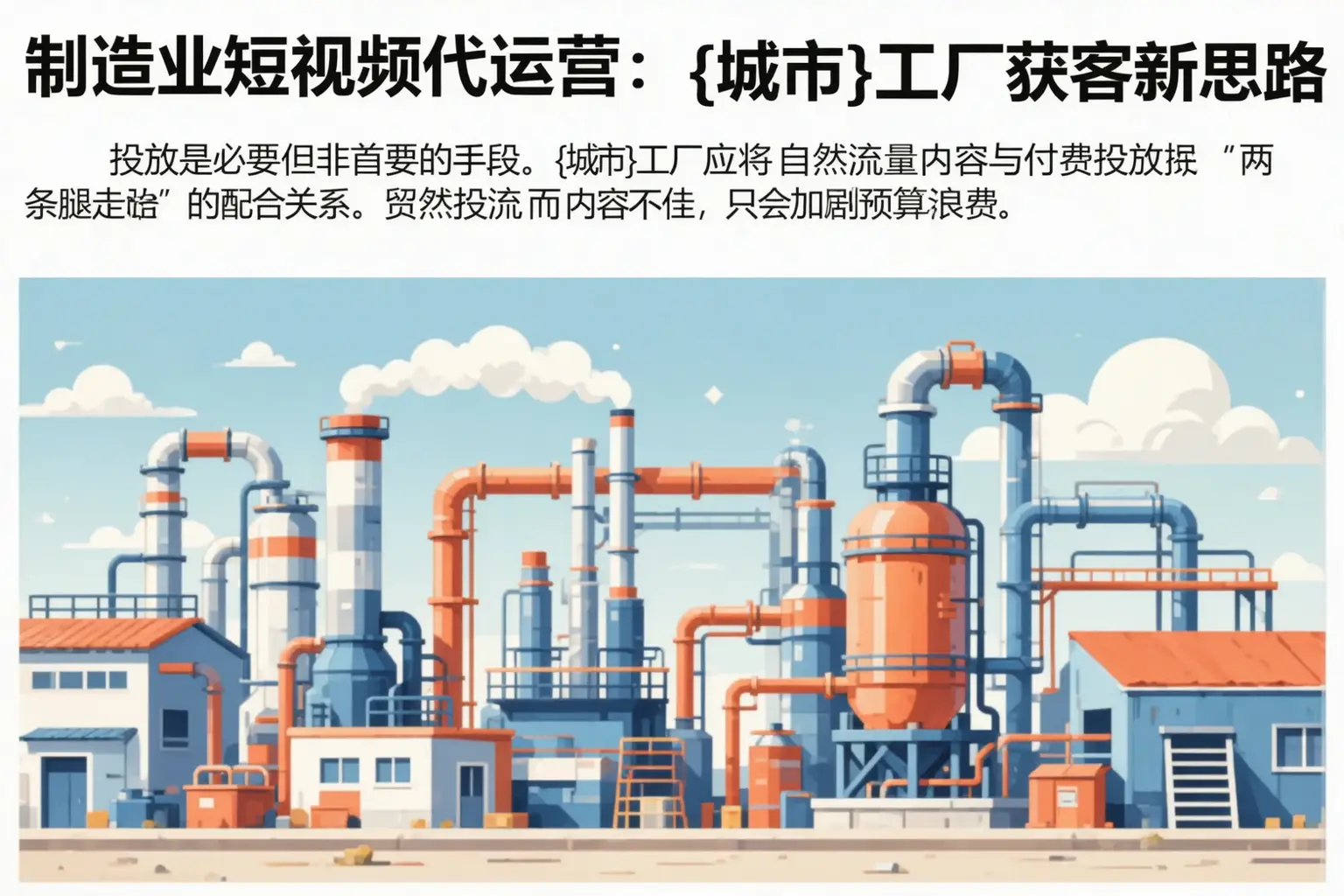 制造业短视频代运营：商丘工厂获客新思路