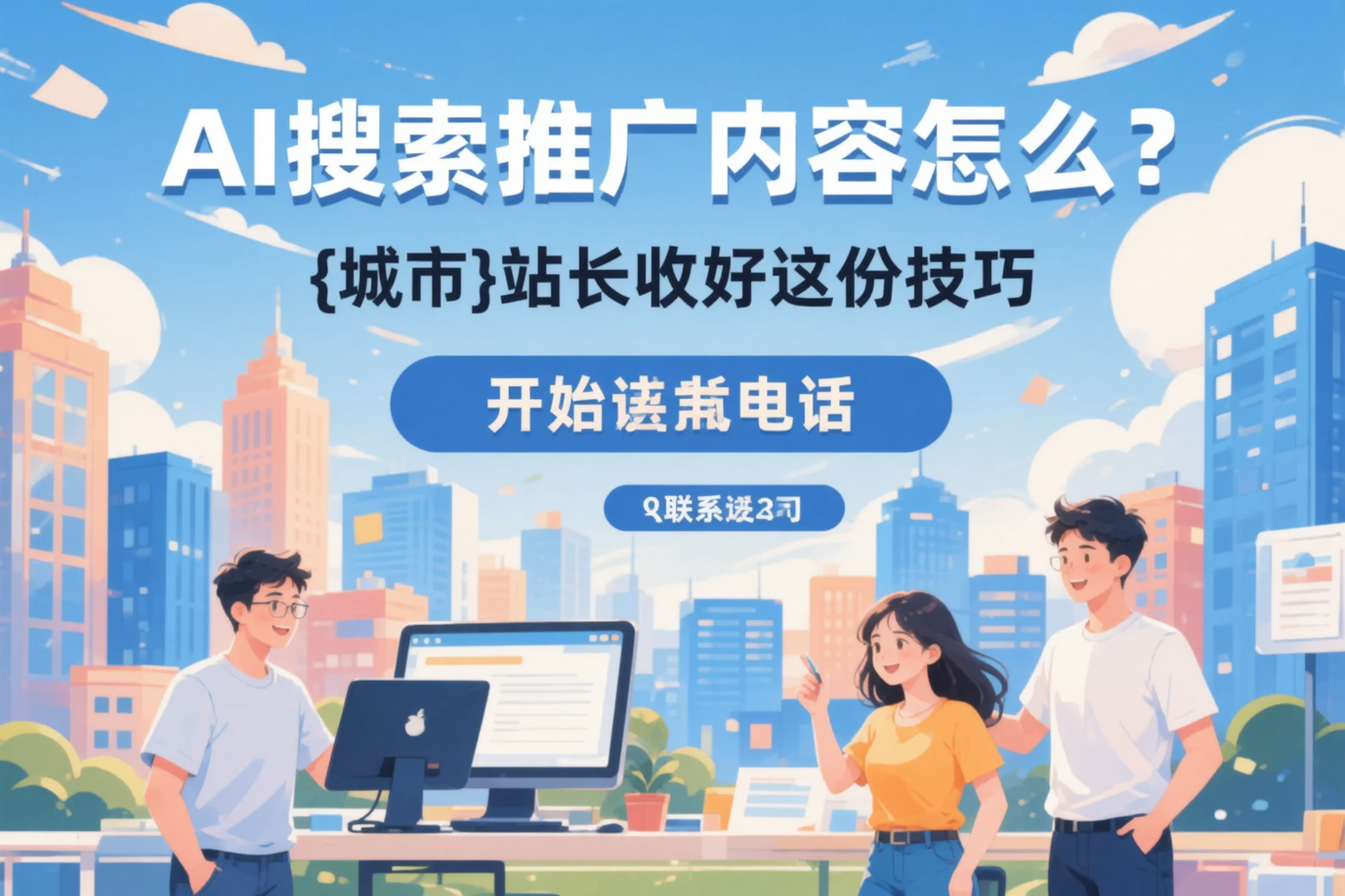 AI搜索推广内容怎么写？商丘站长收好这份技巧