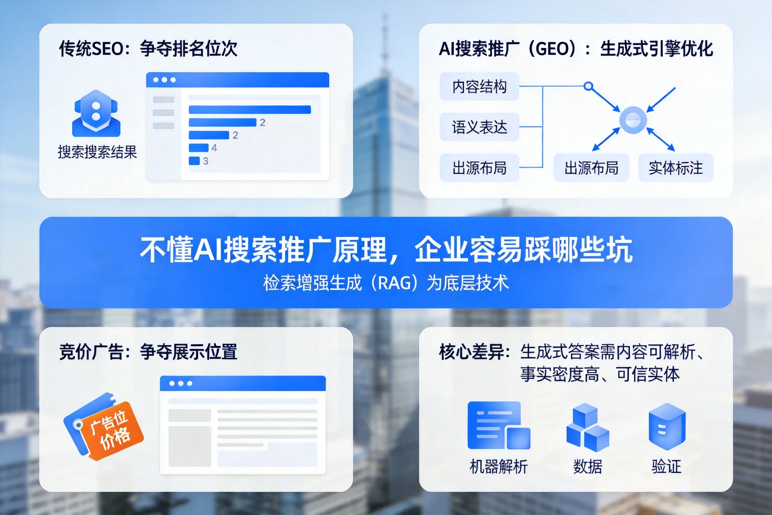 不懂AI搜索推广原理，商丘企业容易踩哪些坑