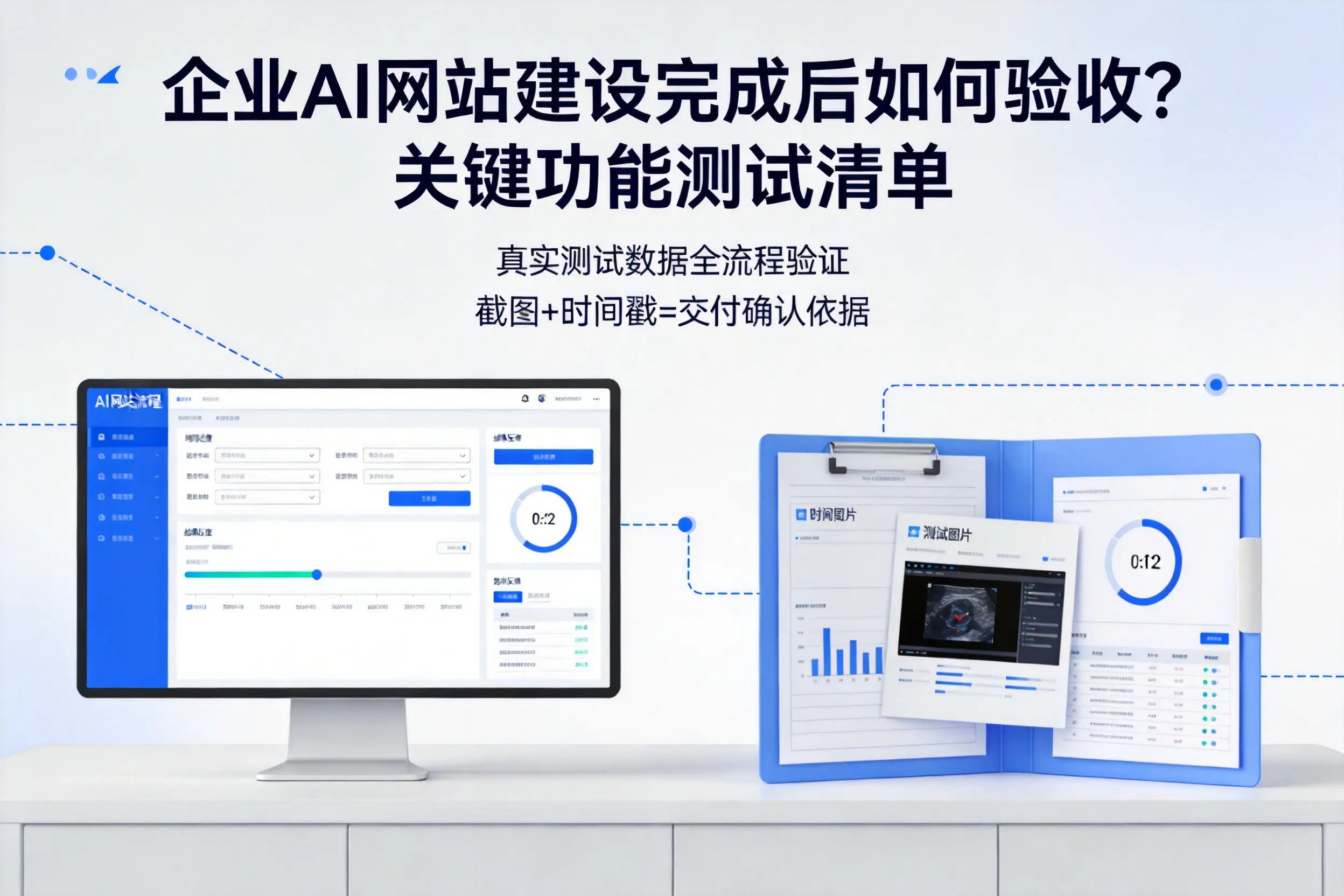商丘企业AI网站建设完成后如何验收?关键功能测试清单