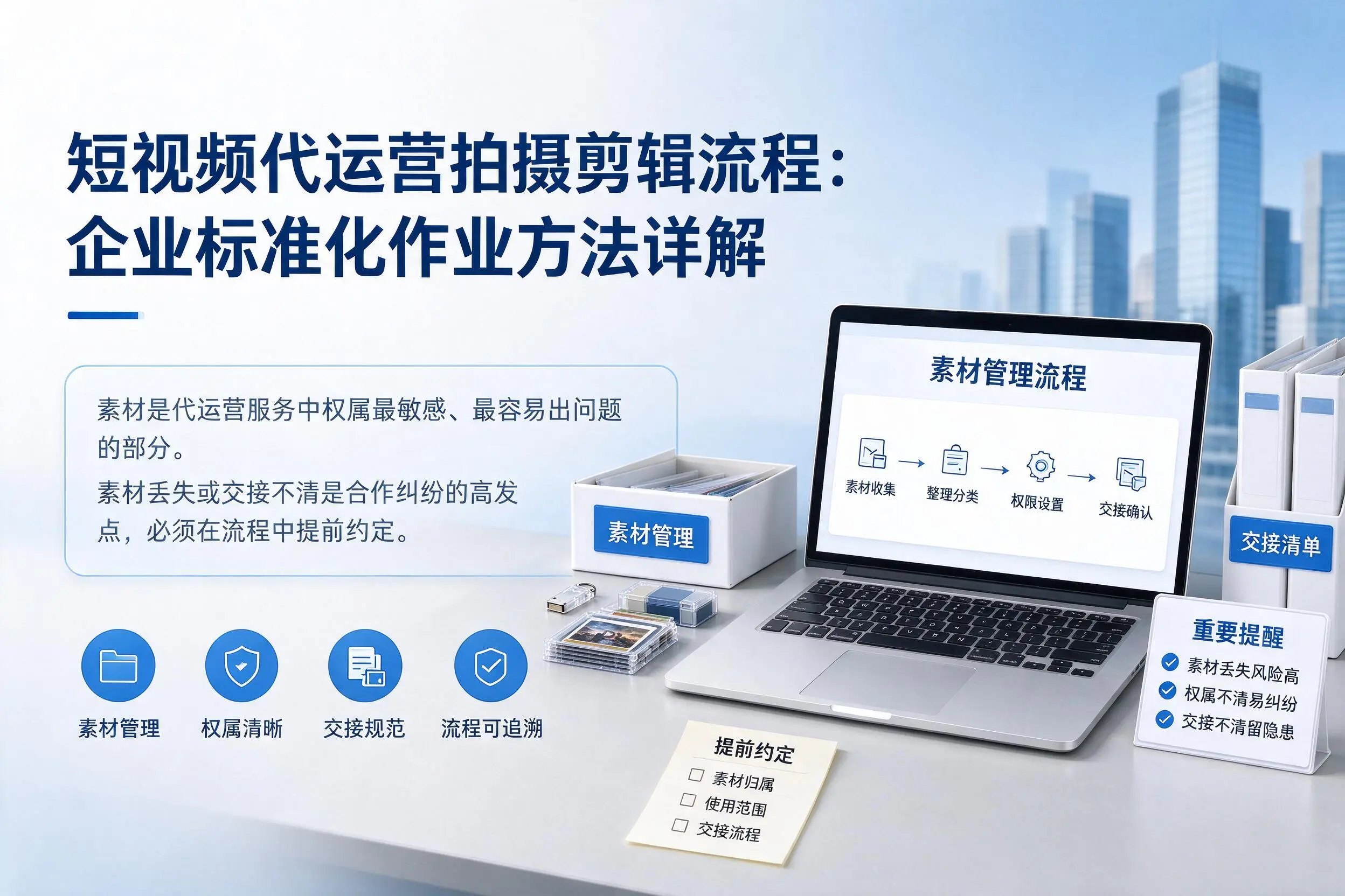 短视频代运营拍摄剪辑流程：商丘企业标准化作业方法详解
