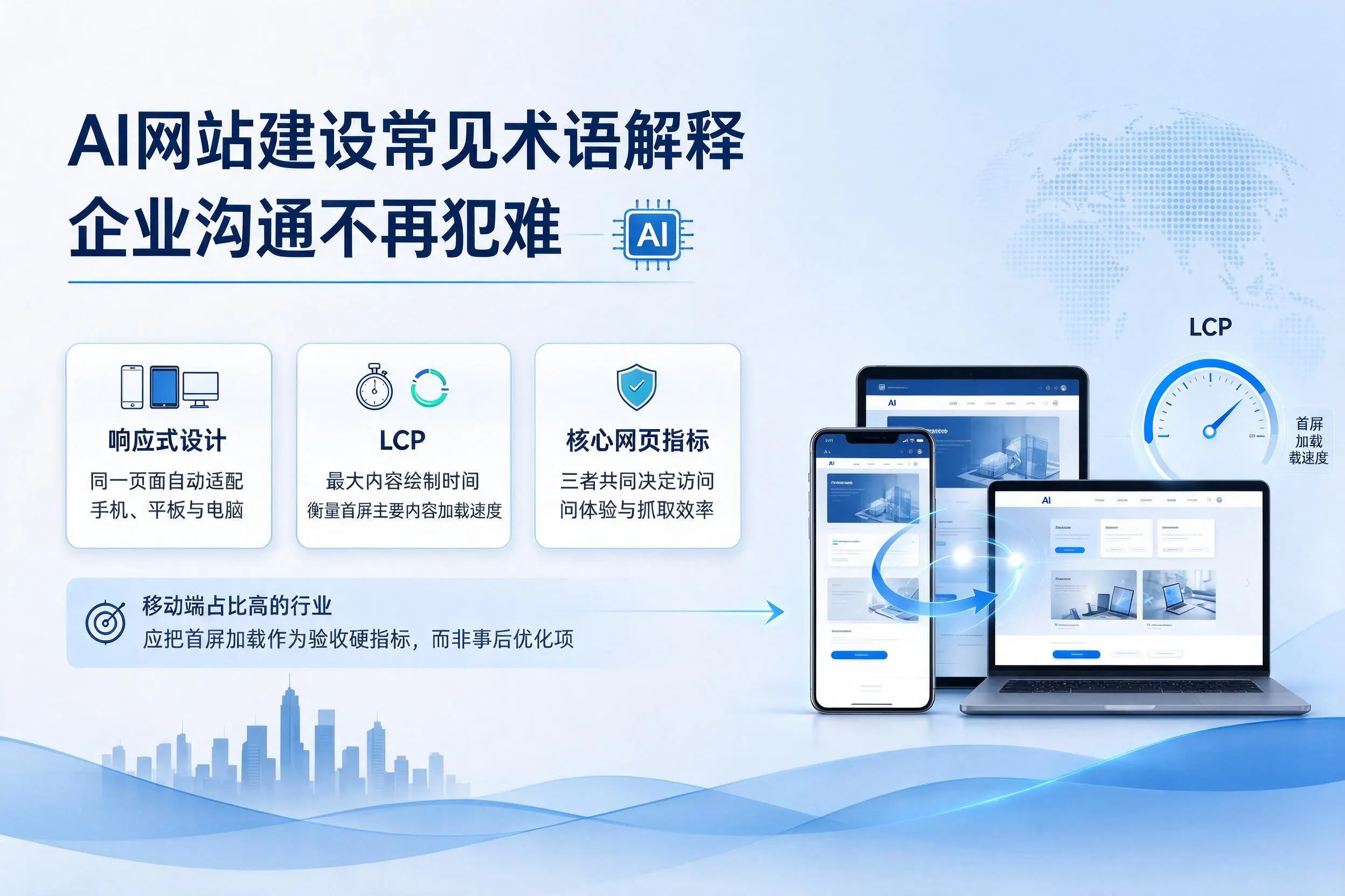 AI网站建设常见术语解释，商丘企业沟通不再犯难