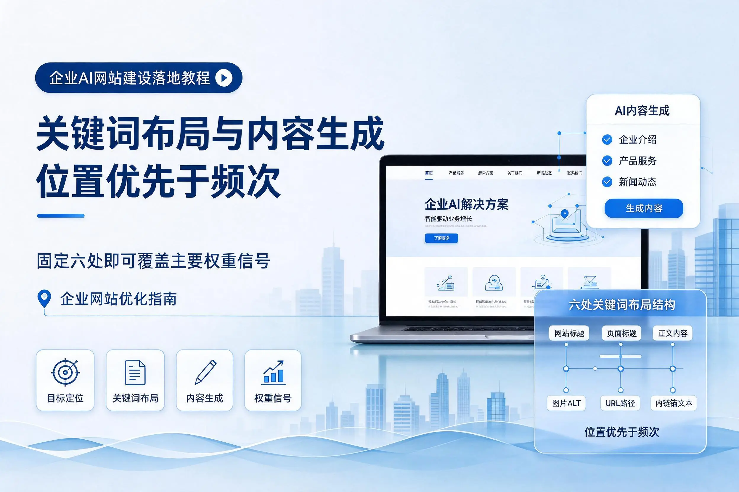 商丘企业AI网站建设落地教程:关键词布局与内容生成